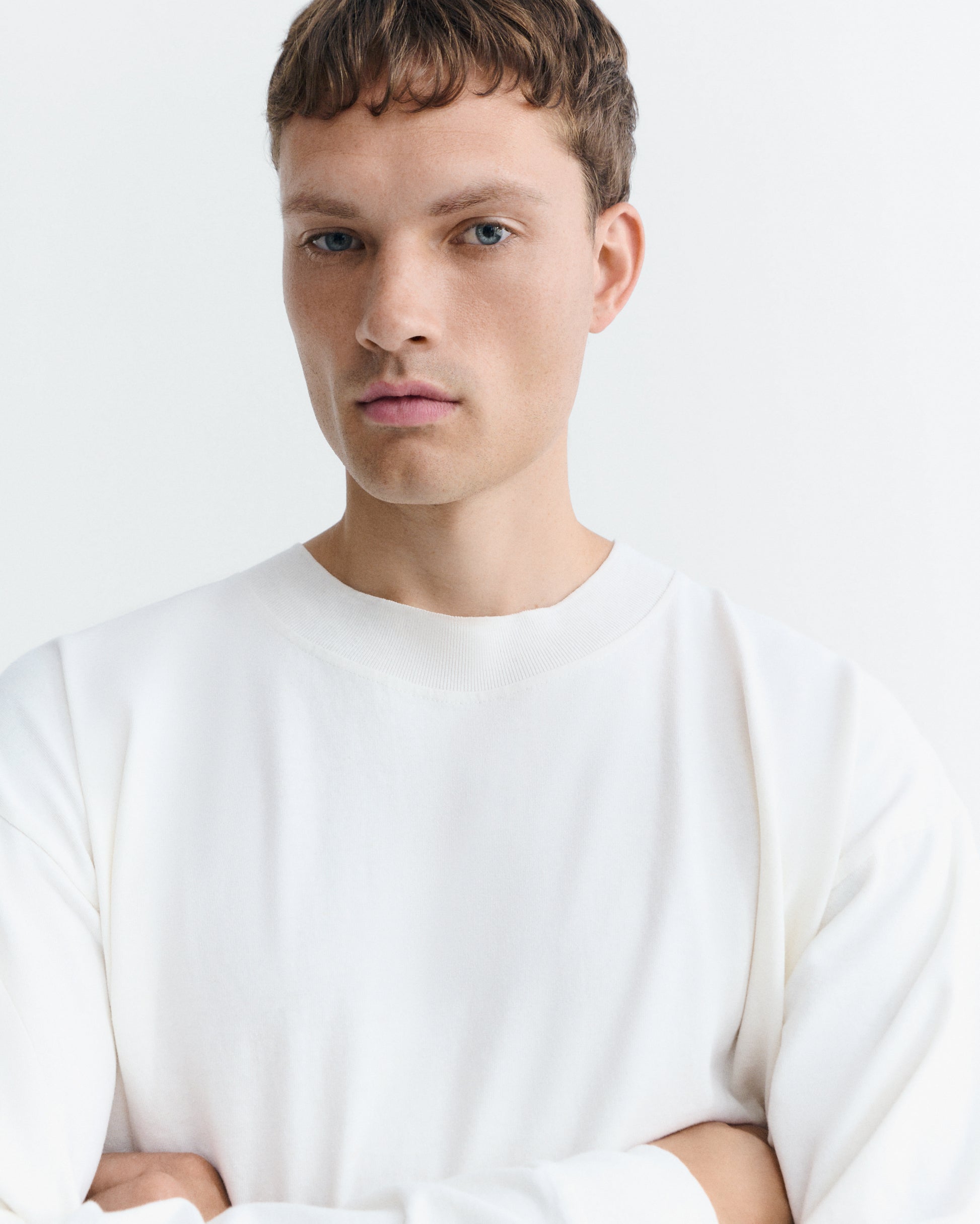 Camiseta oversize cruda Doug sostenible - 3