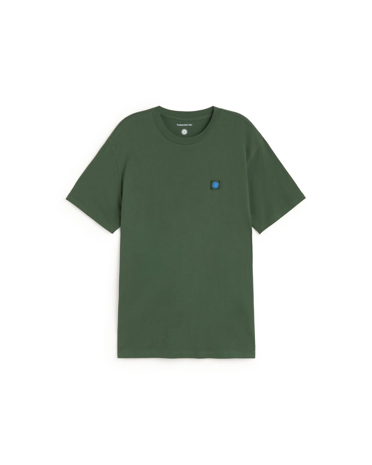 Camiseta verde sol espalda azul Zach sostenible silueta - 1