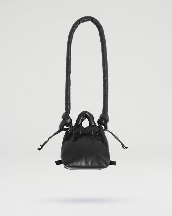 Black Micro Ona vegan leather bag