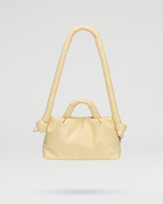 Sac butter yellow en cuir vegan Mini Ona