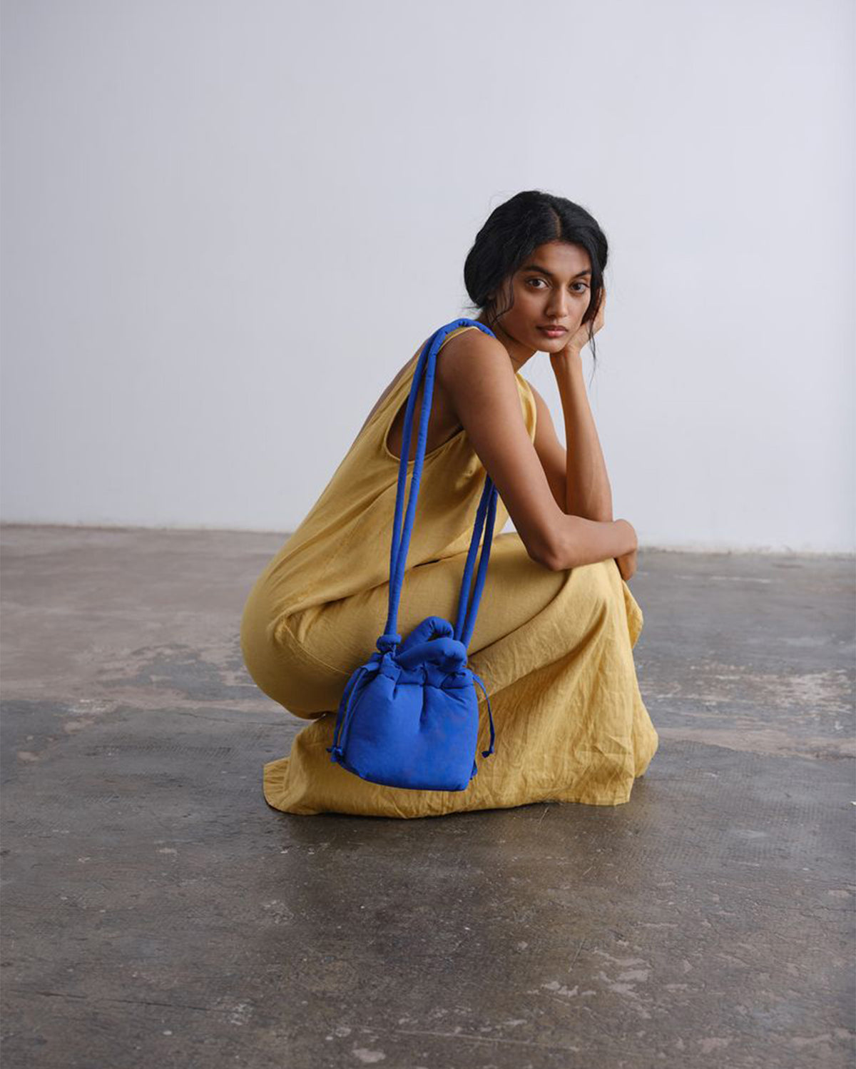 Cobalt Blue Micro ona soft bag