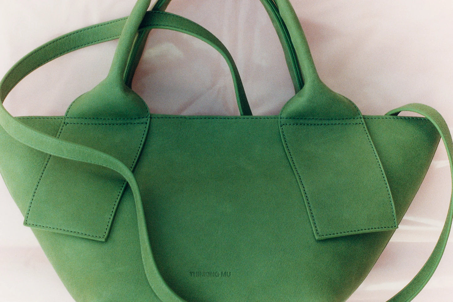 Bolso mini verde piel Pepo