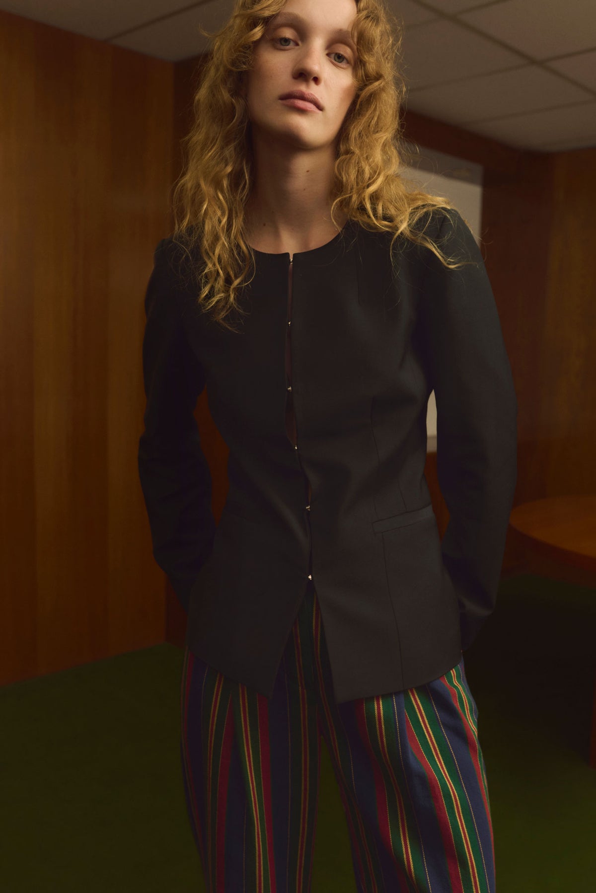 Veste Colline en laine froide