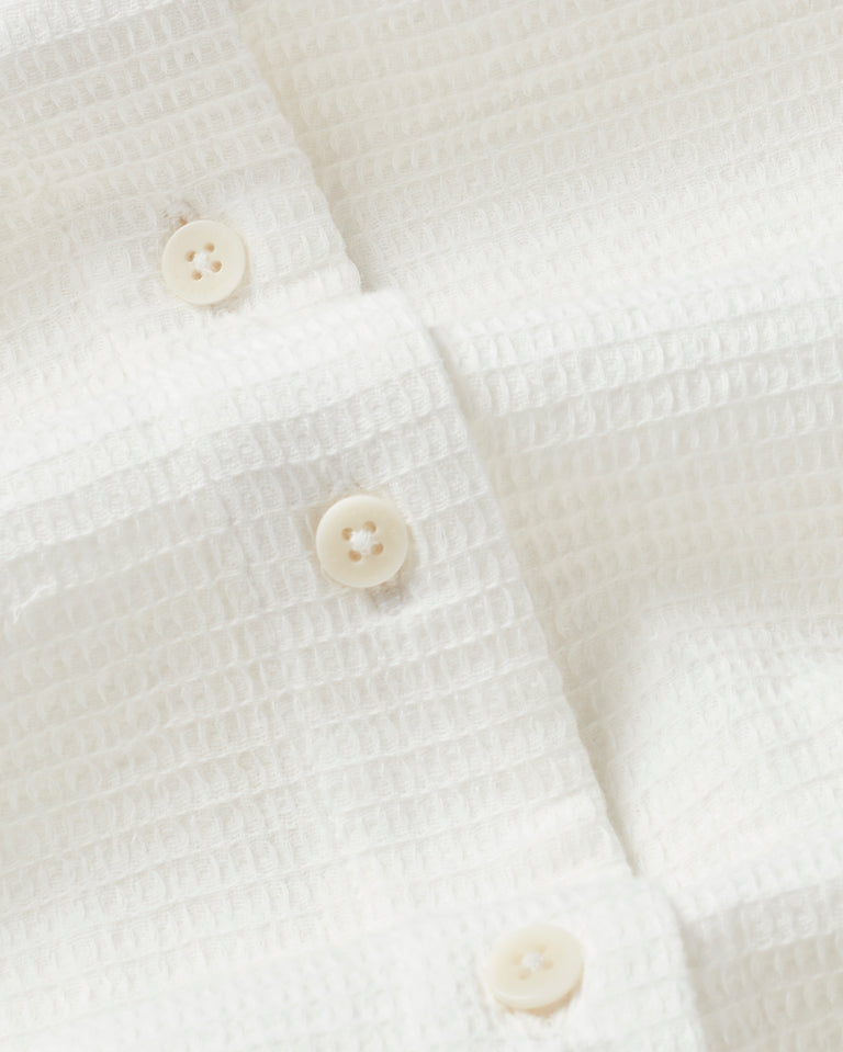 Blusa blanca Margaret sostenible -silueta2