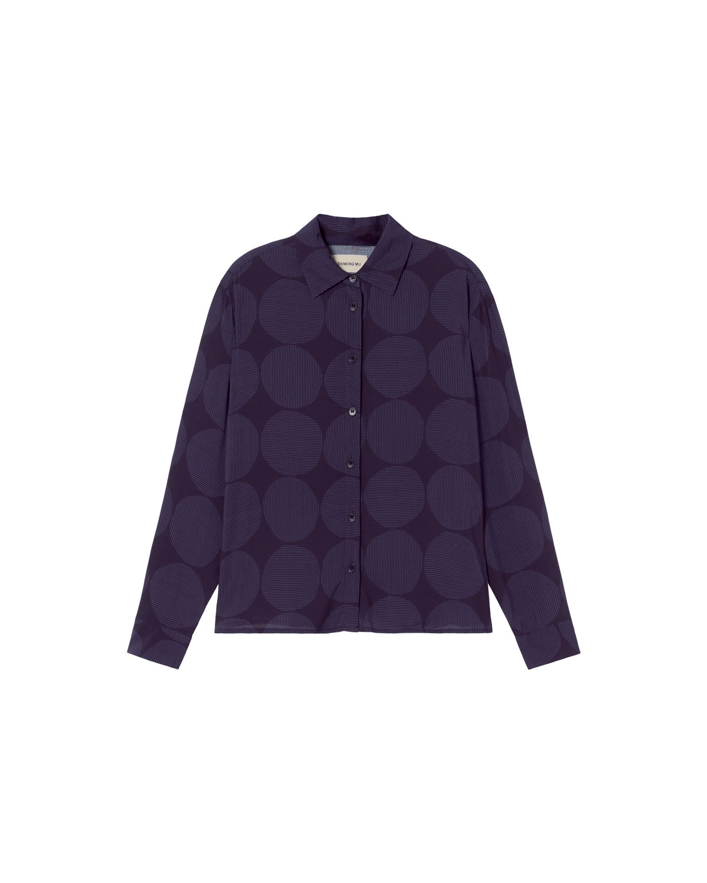 Blusa morada japan Kati sostenible - silueta 1