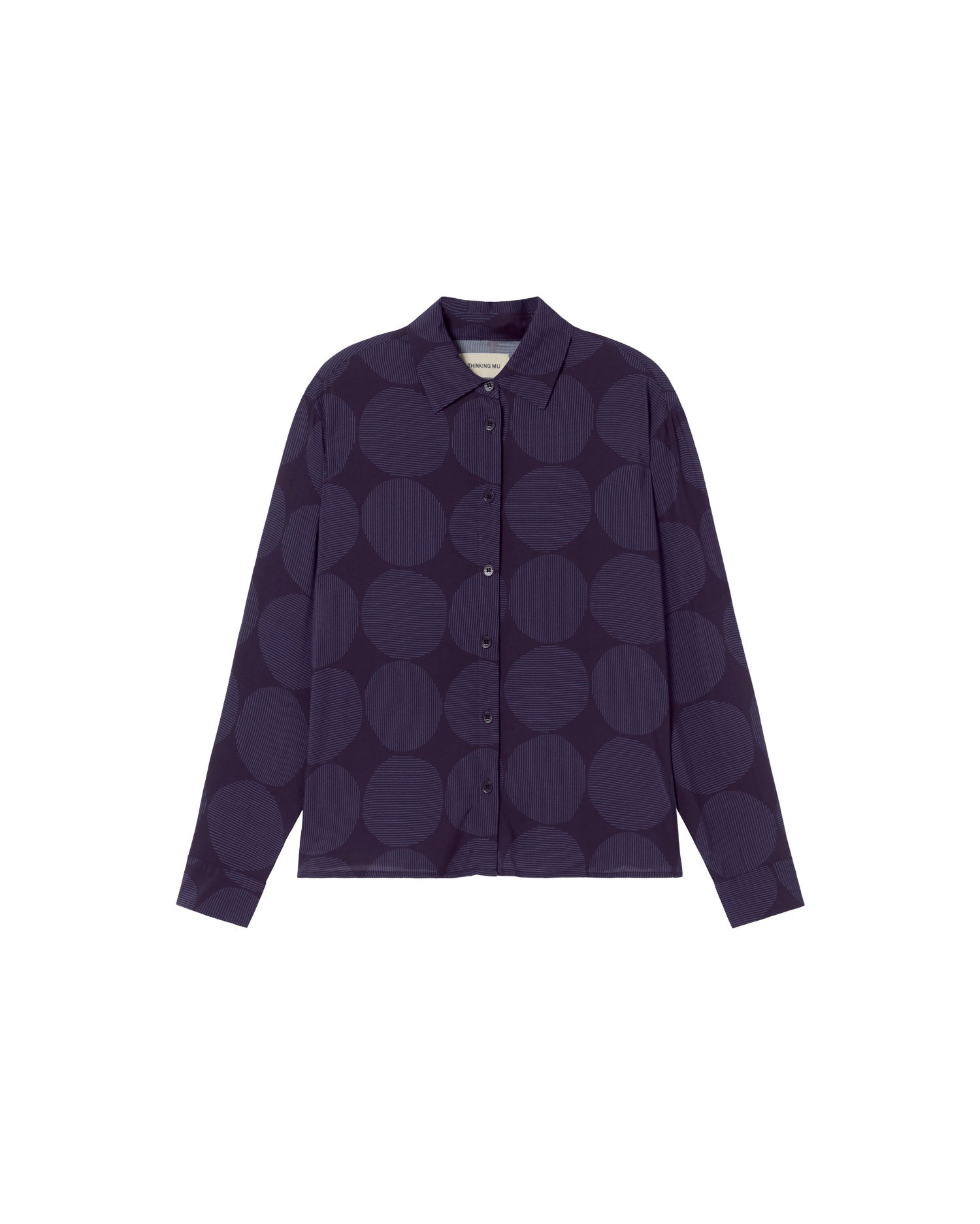 Blusa morada japan Kati sostenible - silueta 1