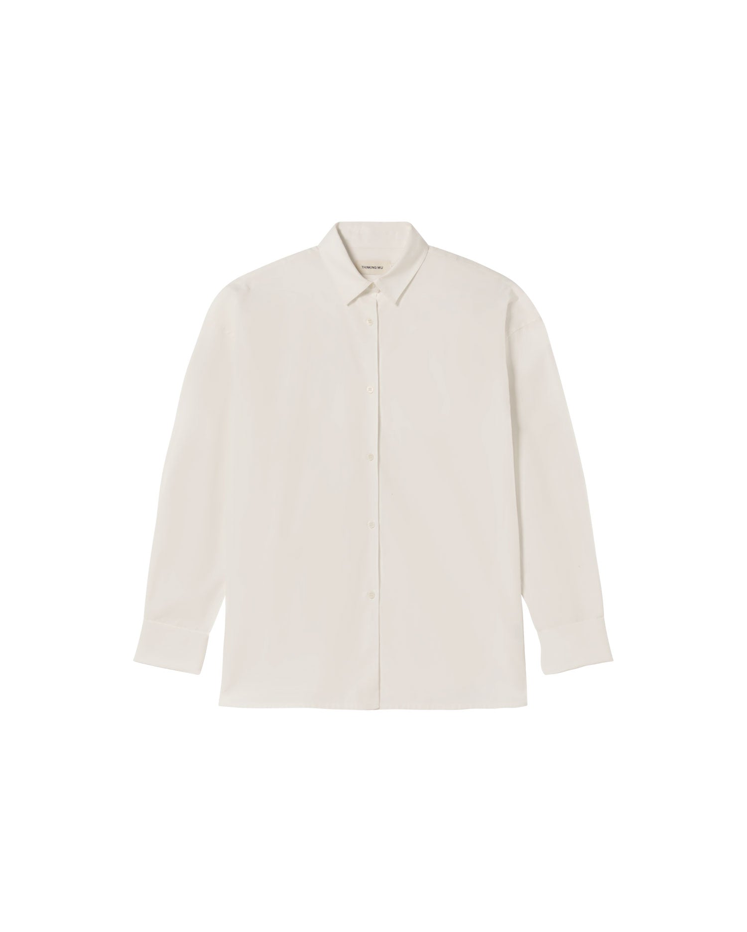 Blusa blanca Juana sostenible - silueta 1