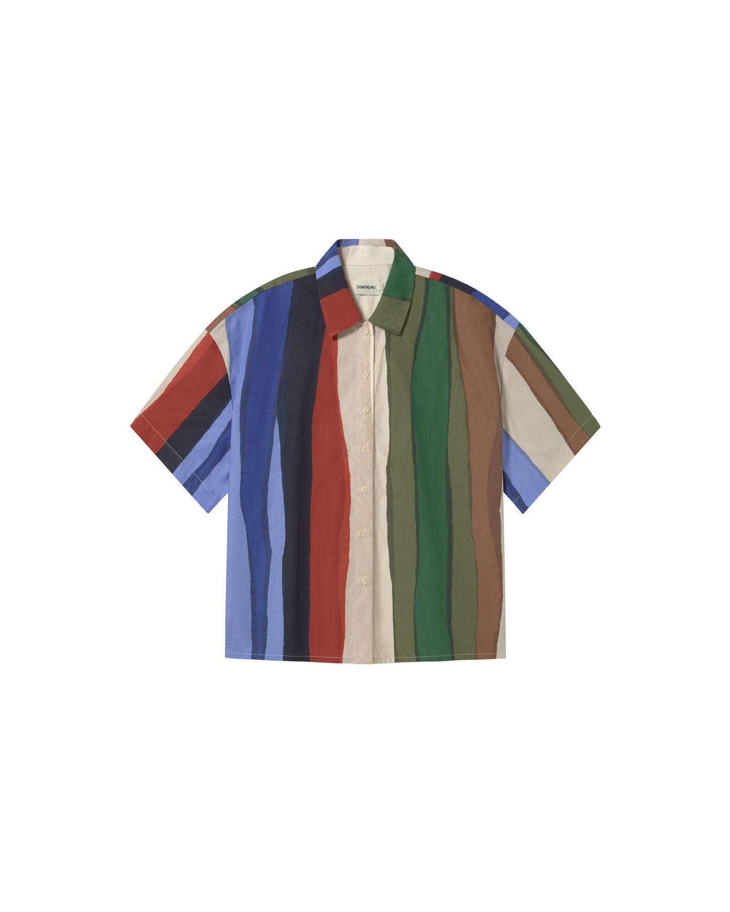 Blusa river multicolor Anna sostenible - silueta 1