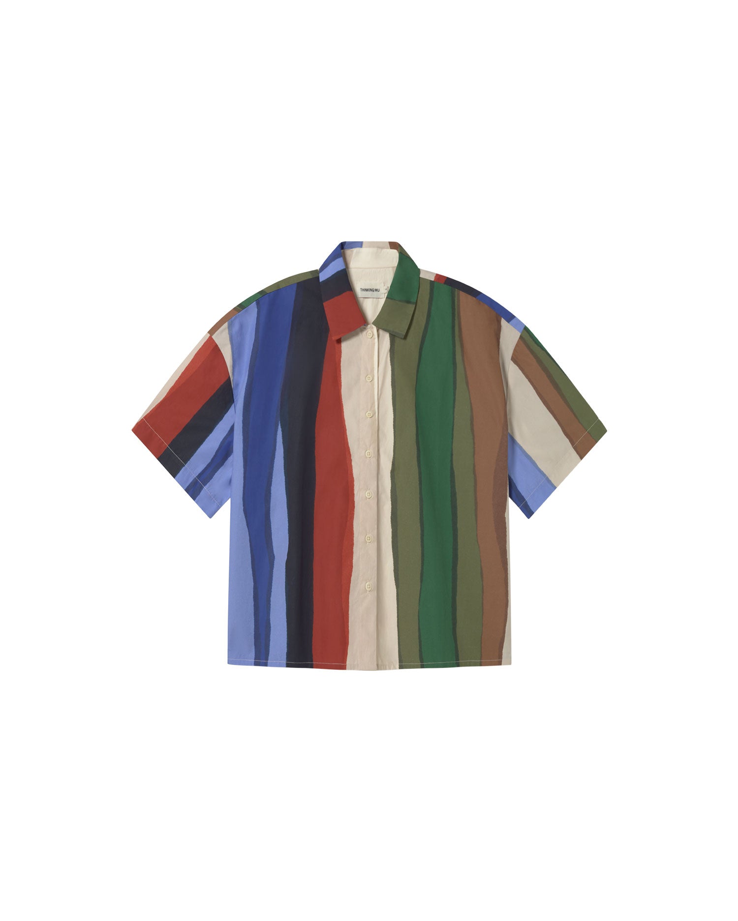 Blusa river multicolor Anna sostenible - silueta 1