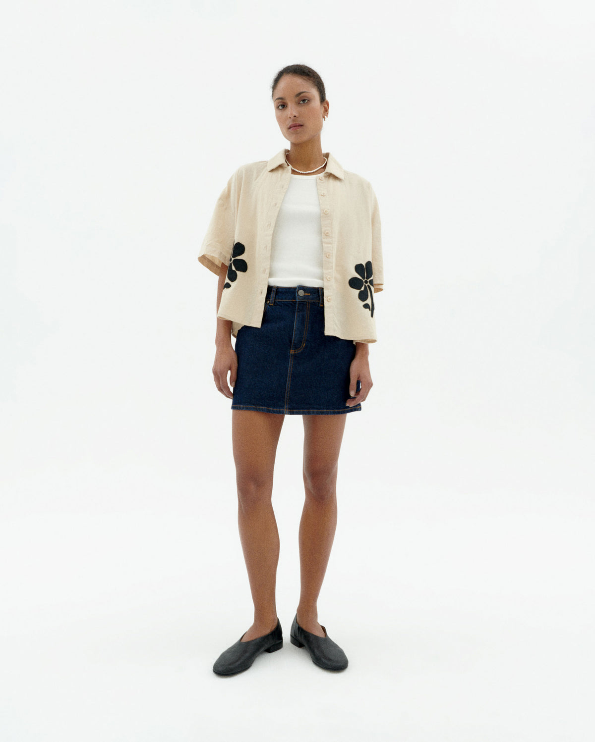 Blusa cruda marygold Anna sostenible-2