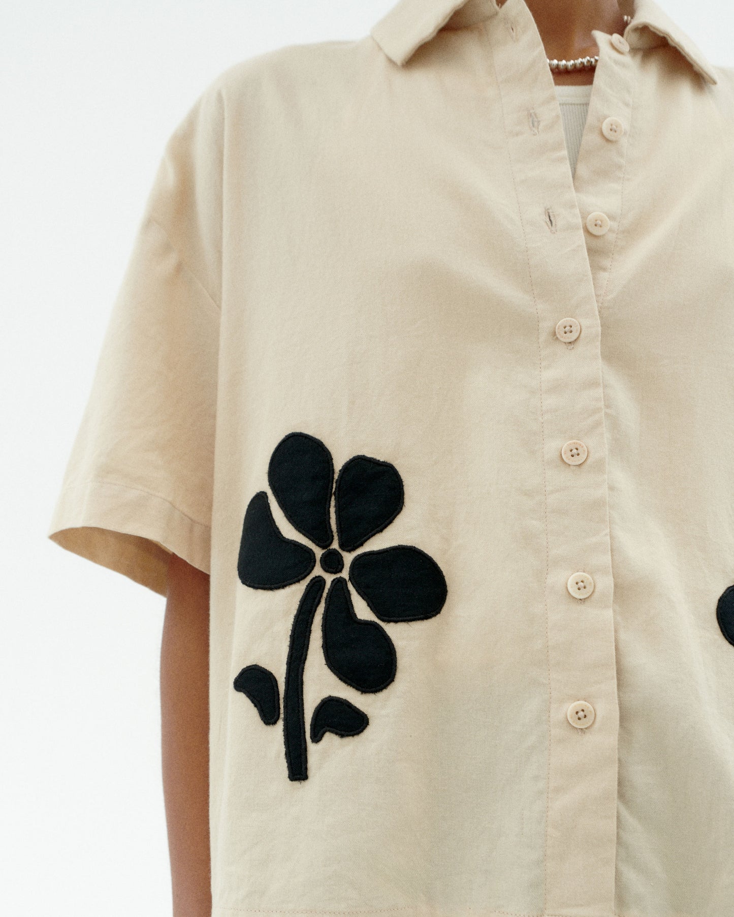 Blusa cruda marygold Anna sostenible-3