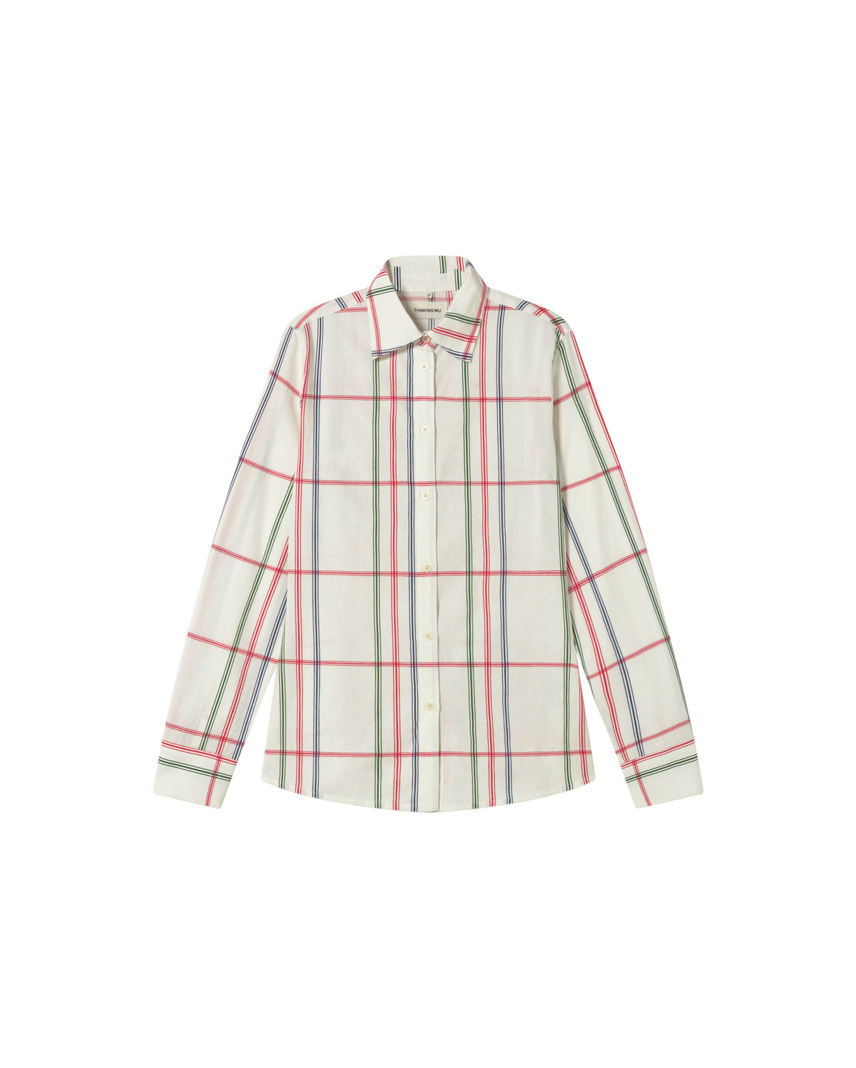 Blusa rayas multicolor Katha sostenible - silueta 1