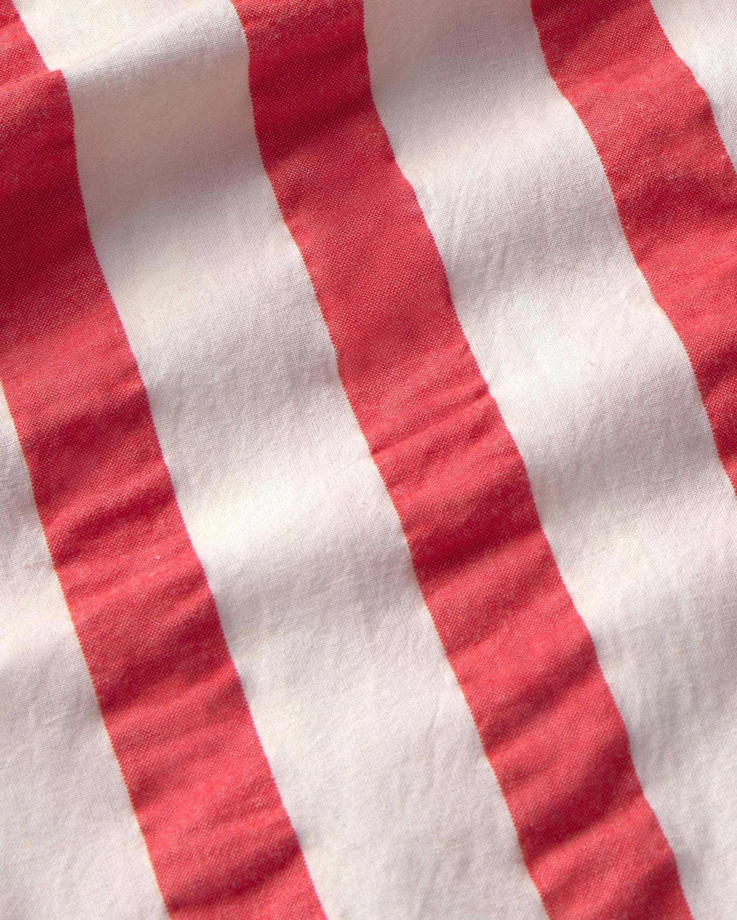 Blusa rayas rojas Marcelle sostenible - silueta 2