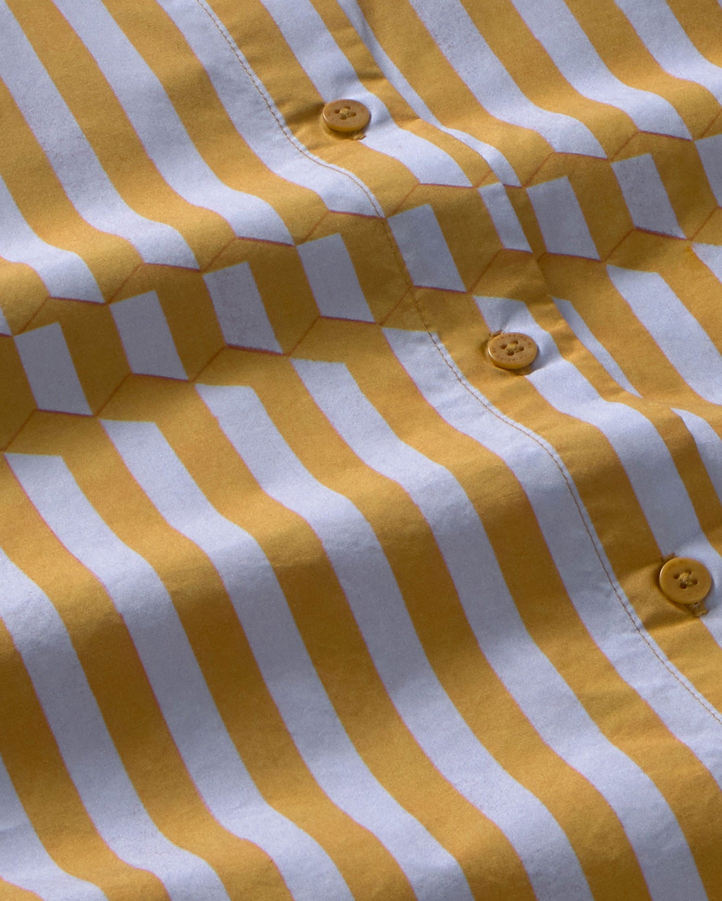 Blusa popelin rayas esque Duna sostenible silueta - 2