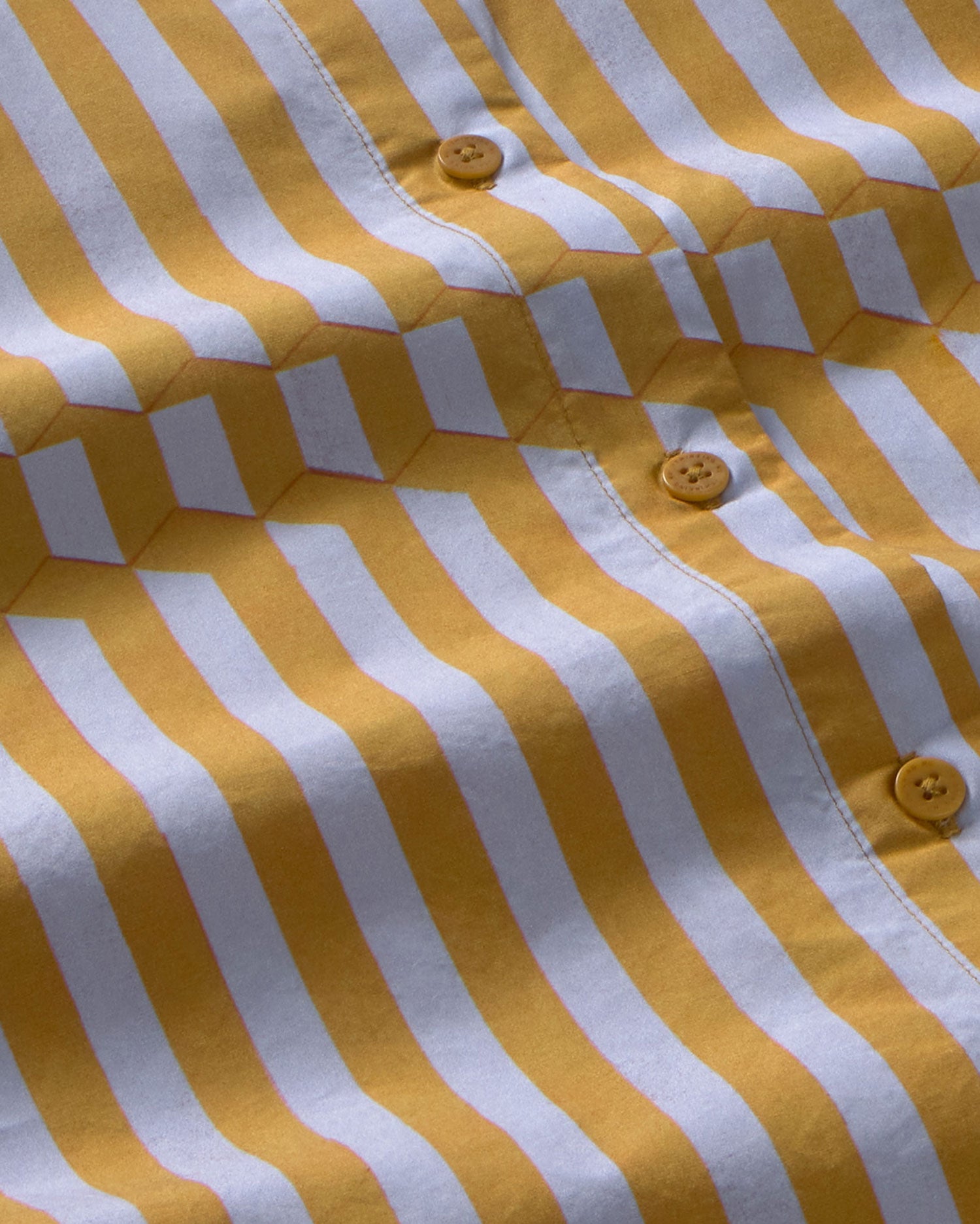 Blusa popelin rayas esque Duna sostenible silueta - 2