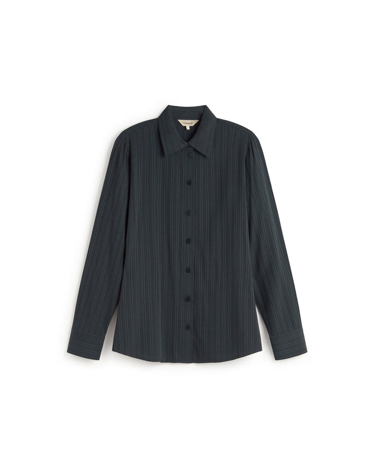 Blusa rayas Ecovero Katha sostenible silueta - 1