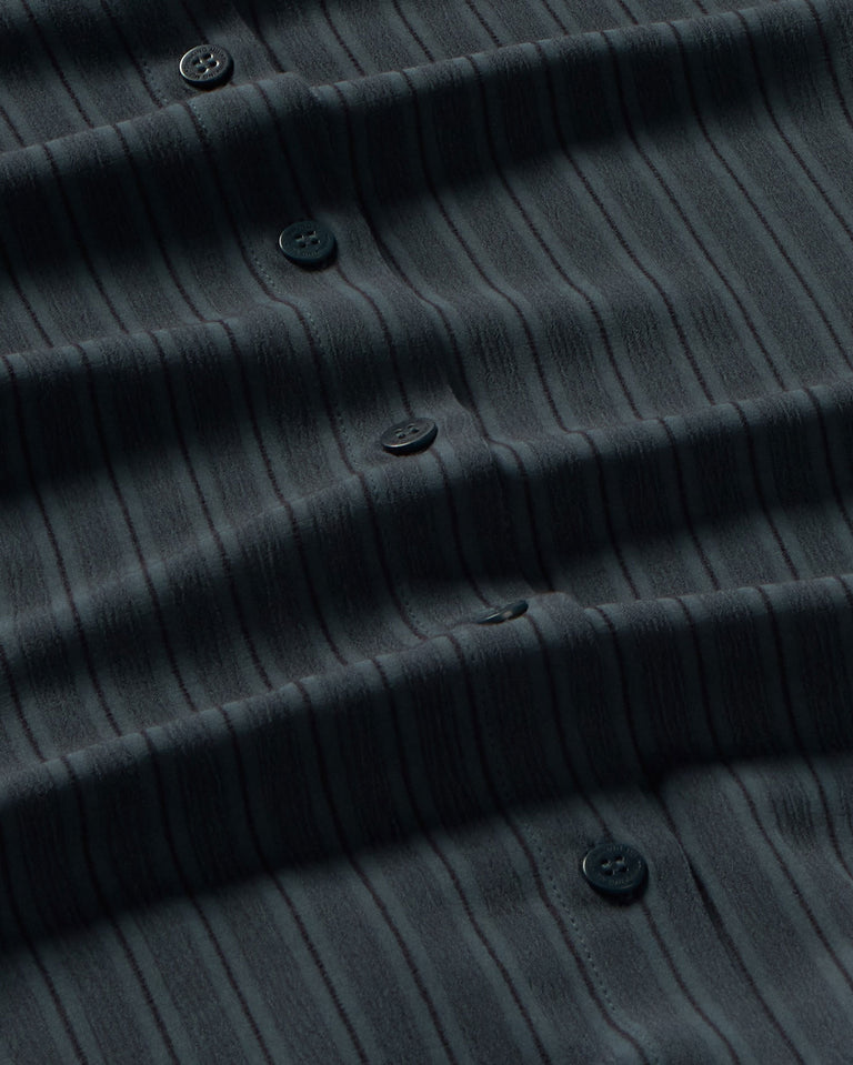 Blusa rayas Ecovero Katha sostenible silueta - 2