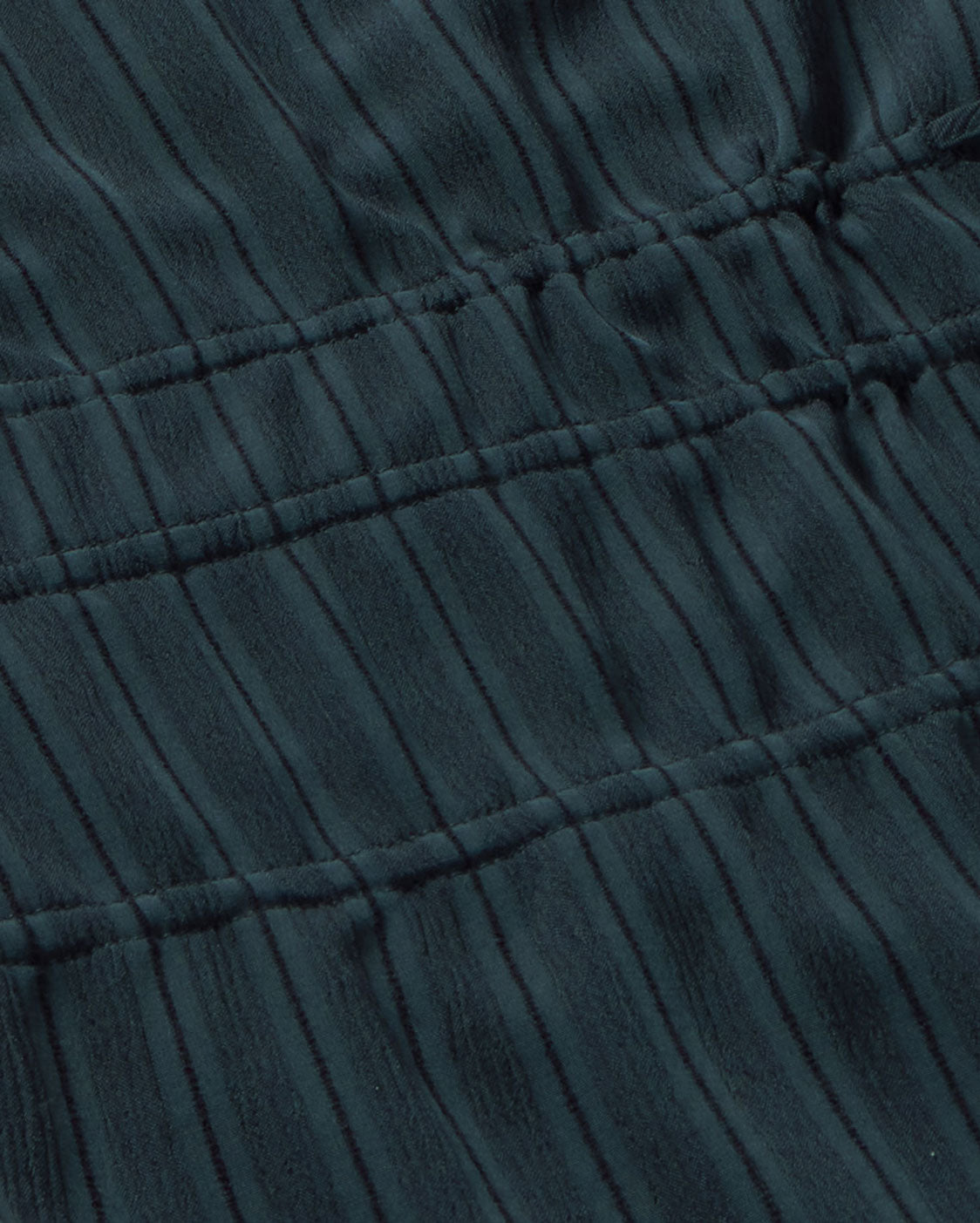 Blusa fruncidos rayas Ecovero Devin sostenible silueta - 2