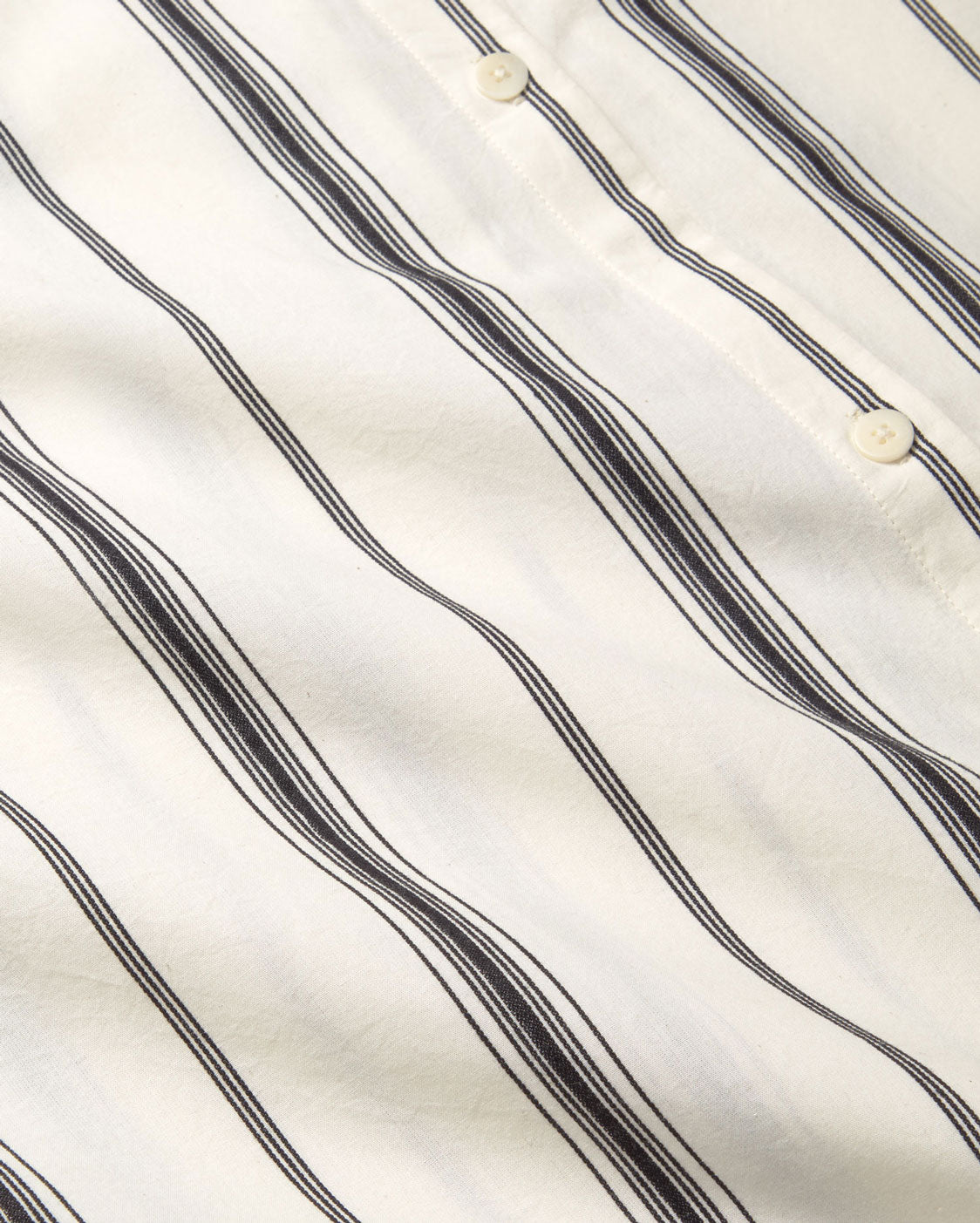 Blusa rayas negras Juana sostenible silueta - 2