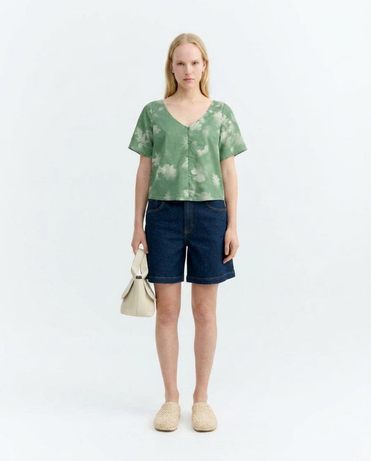 Blusa estampada tipia Leia sostenible - 2