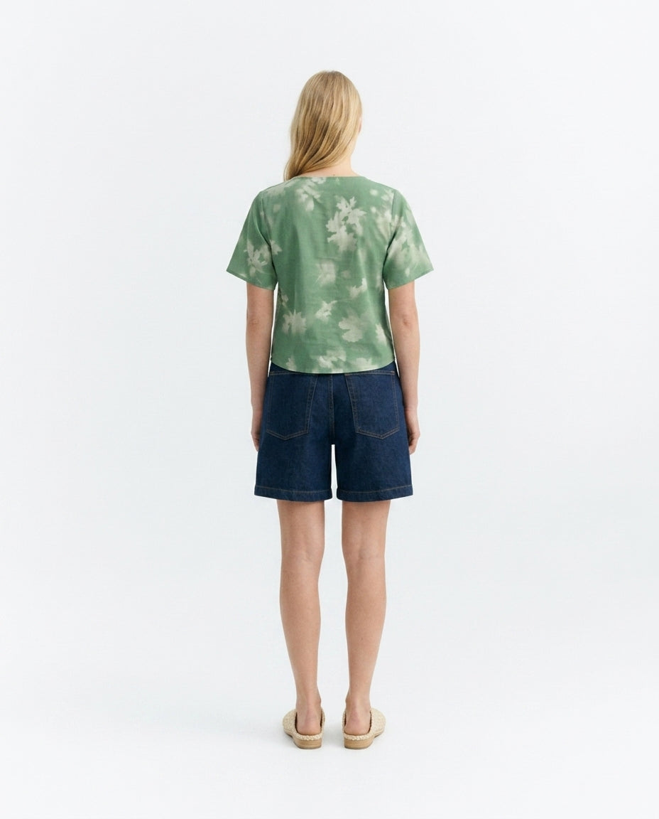 Blusa estampada tipia Leia sostenible - 3