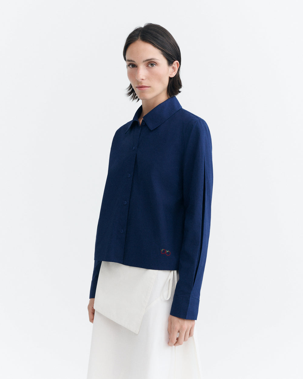 Blusa bordada a mano Duna sostenible - 2