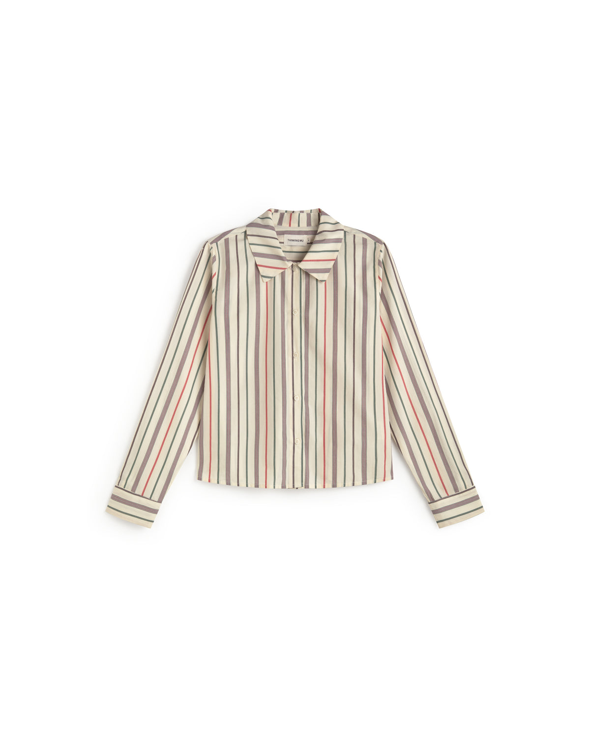 Blusa rayas multicolor Duna sostenible silueta - 1