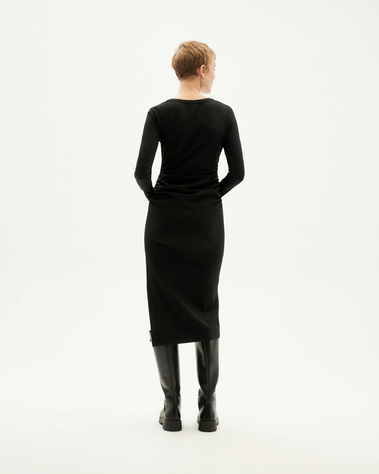 Vestido negro Judith sostenible-4