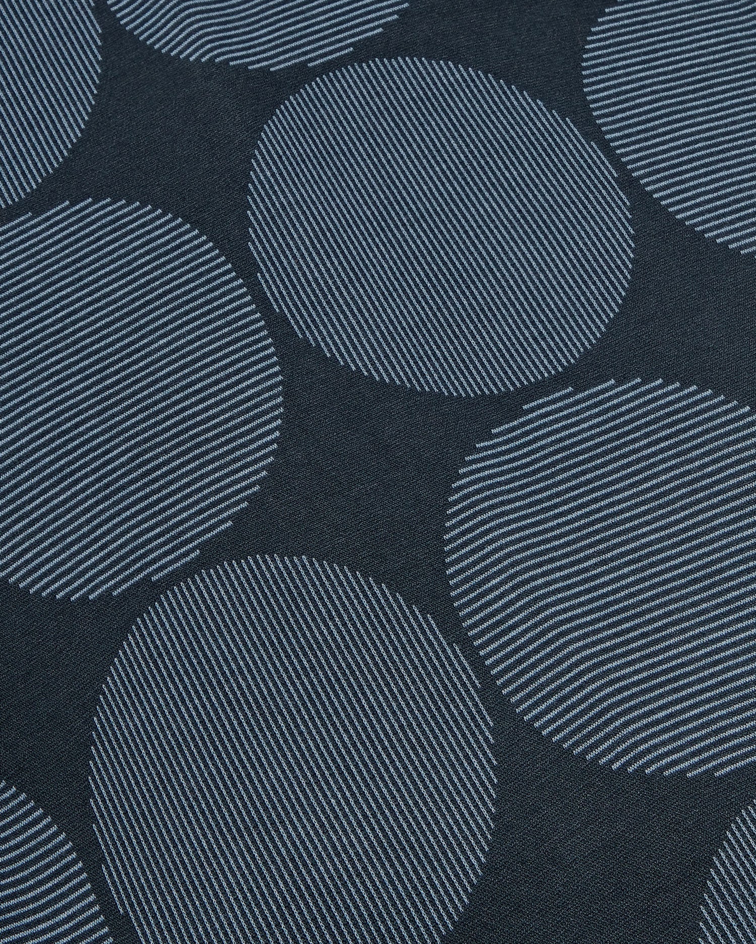 Vestido azul japan Helen sostenible - silueta 3