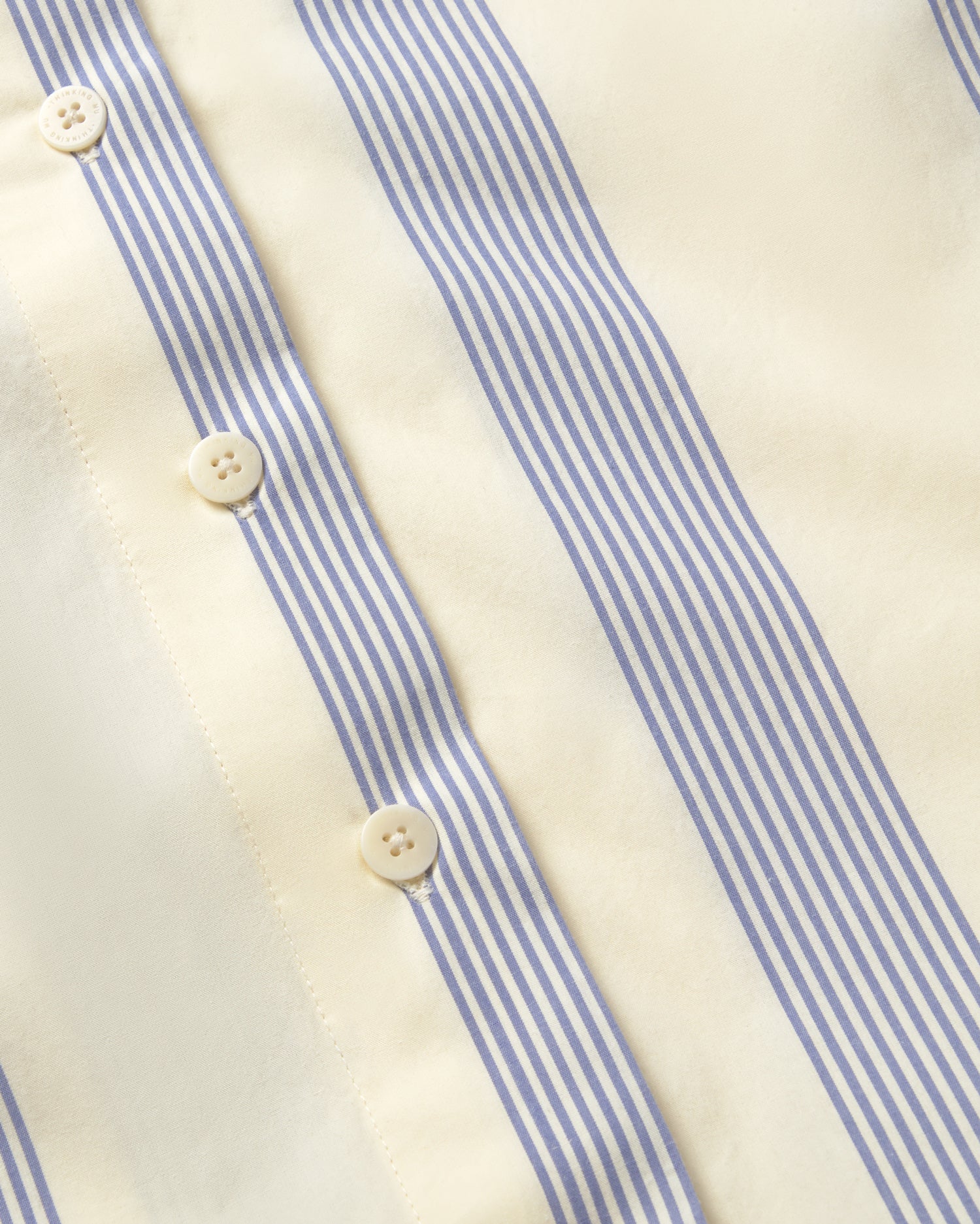 Vestido rayas azules Gianna sostenible - silueta 4