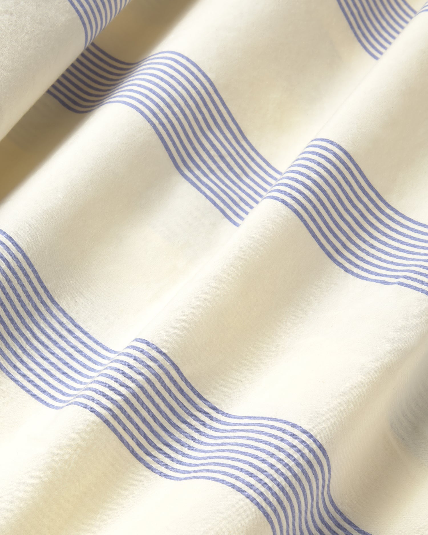 Vestido rayas azules Gianna sostenible - silueta 1