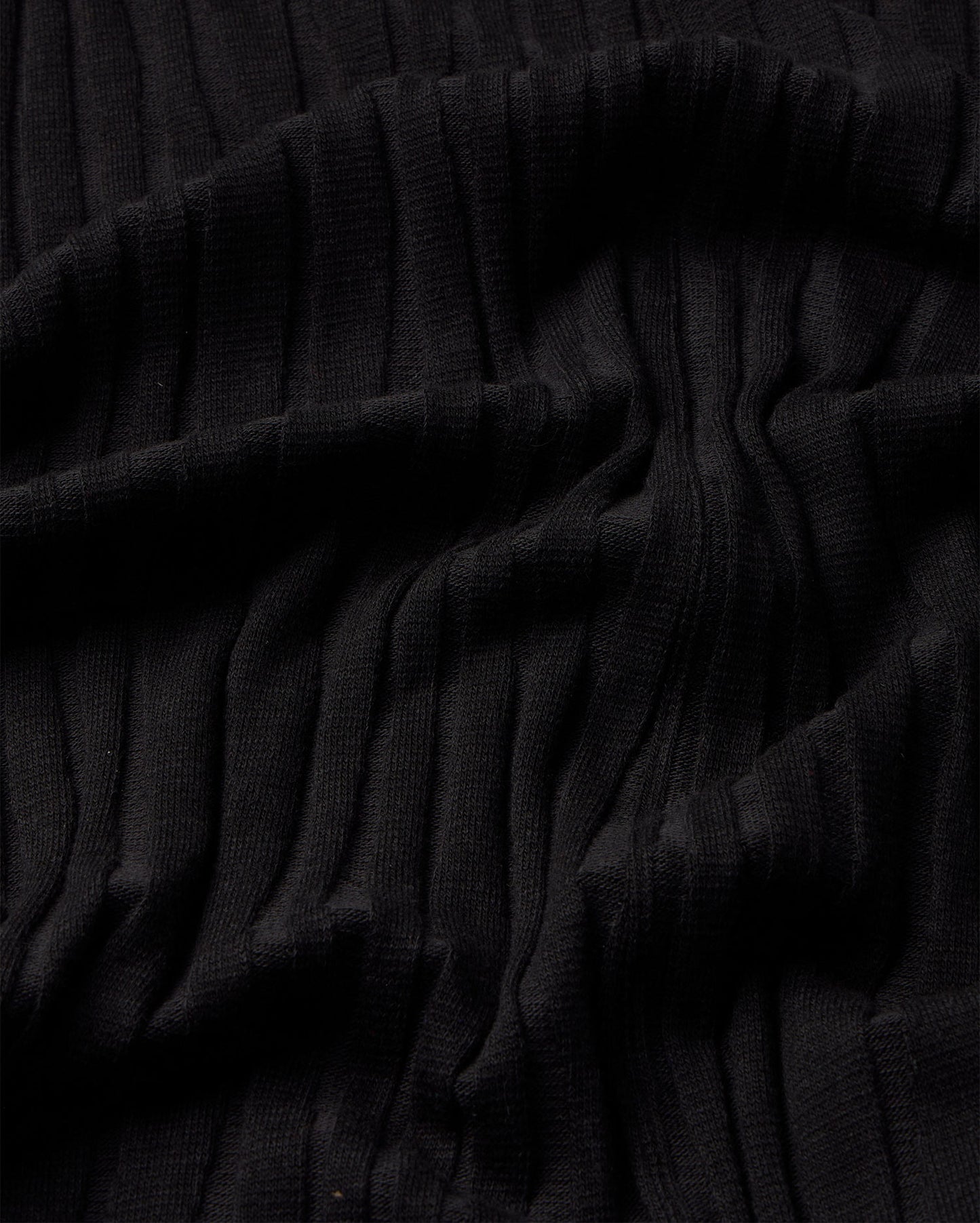 Vestido negro punto Sade sostenible - silueta 4