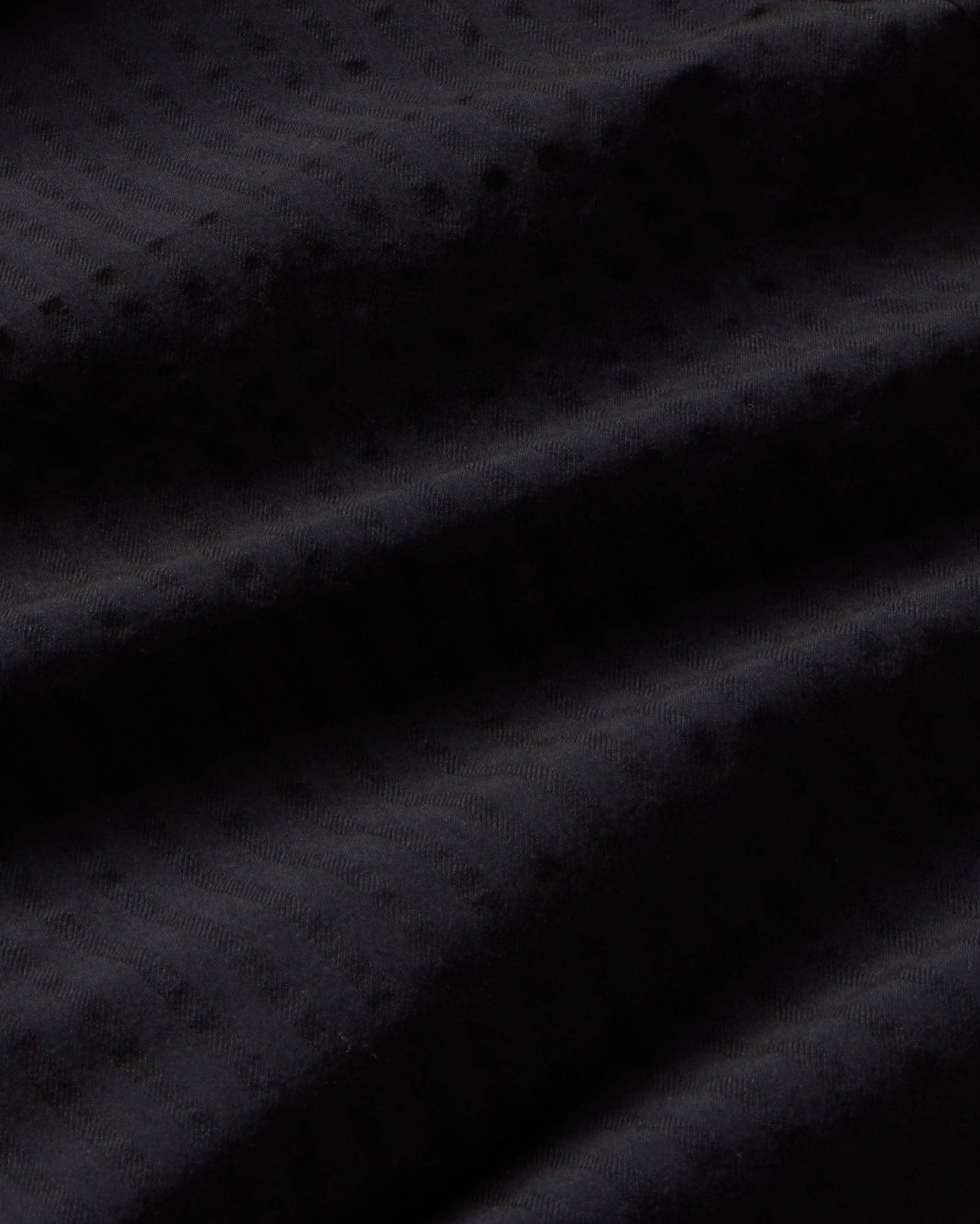 Vestido negro seersucker Kin sostenible - silueta 2