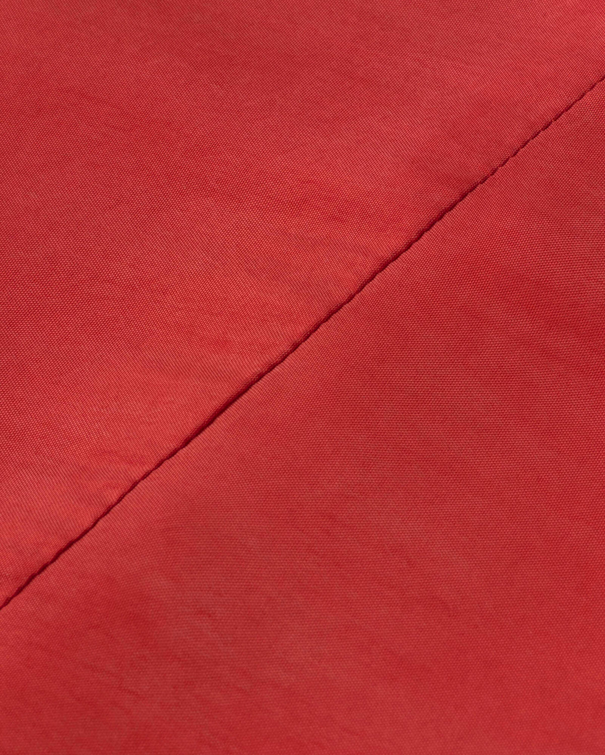 Vestido largo rojo cupro Dina sostenible silueta - 2