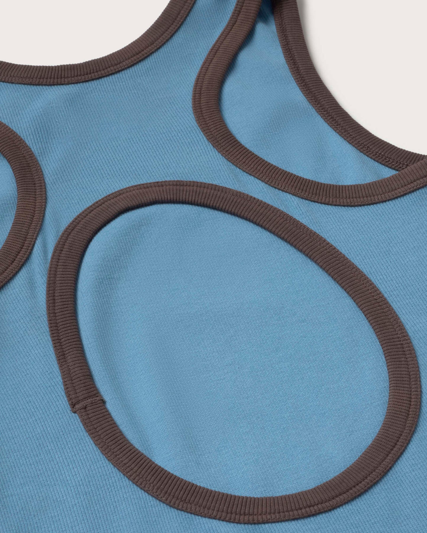 Vestido slim azul abertura espalda Doechi sostenible silueta - 2