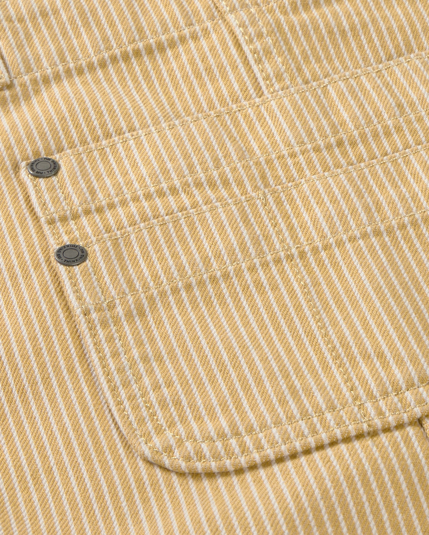 Vestido corto pichi rayas Rafaela sostenible silueta - 2