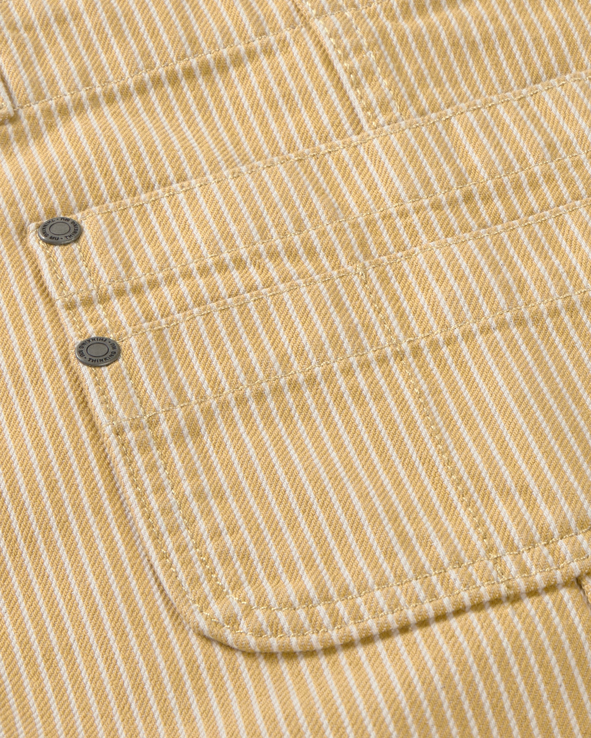 Vestido corto pichi rayas Rafaela sostenible silueta - 2