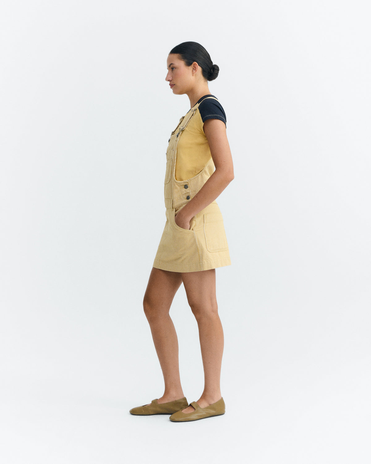 Vestido corto pichi rayas Rafaela sostenible - 2