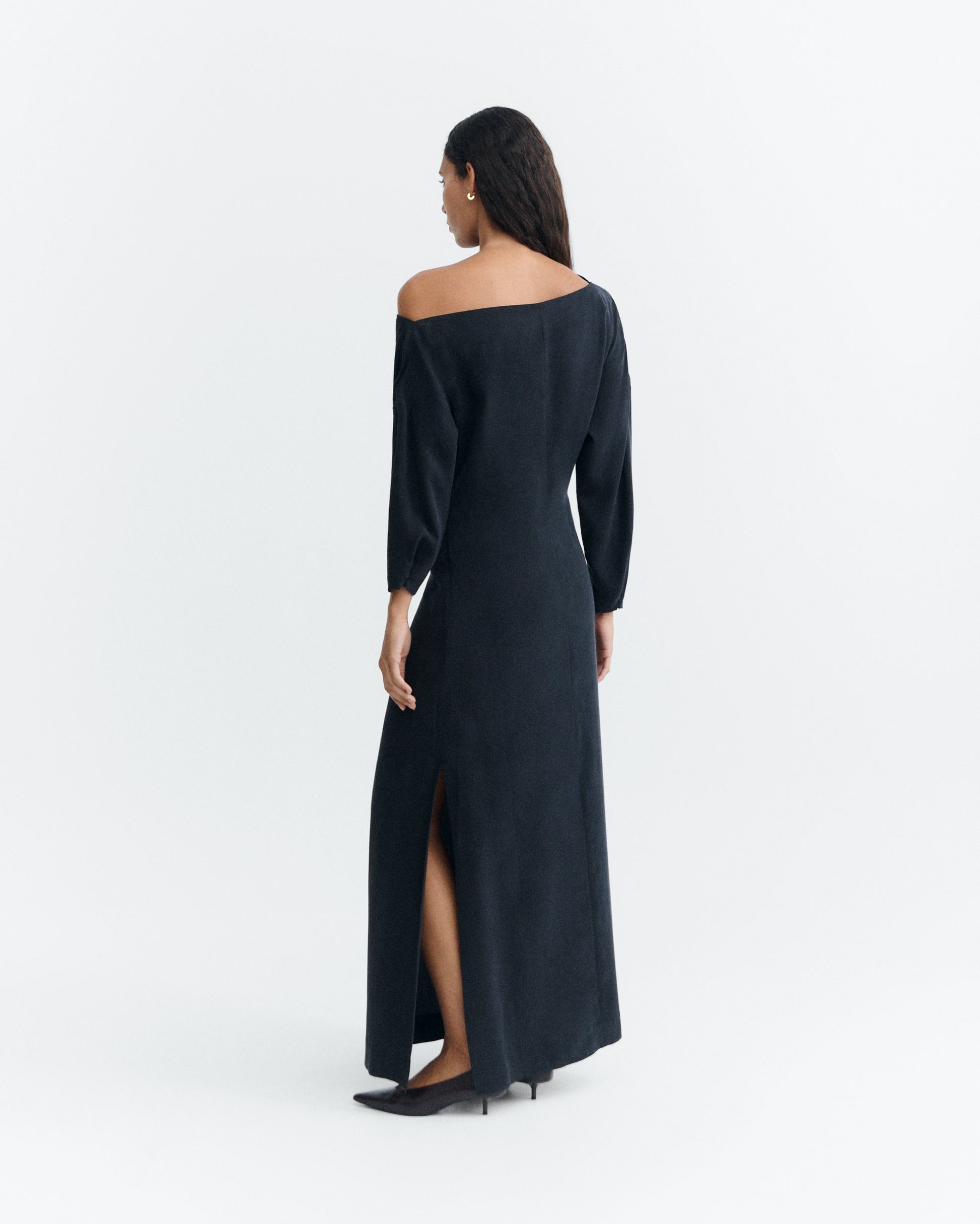 Vestido largo Eve sostenible - 5