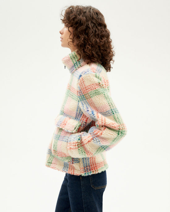 Chaqueta cruda Color Square Sophie sostenible sostenible-3