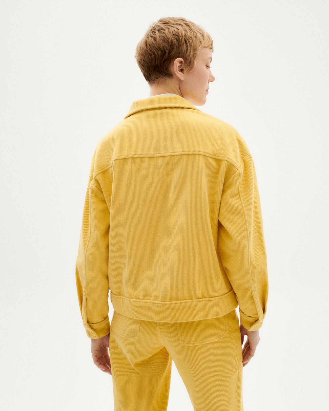 Yellow on sale corduroy jacket