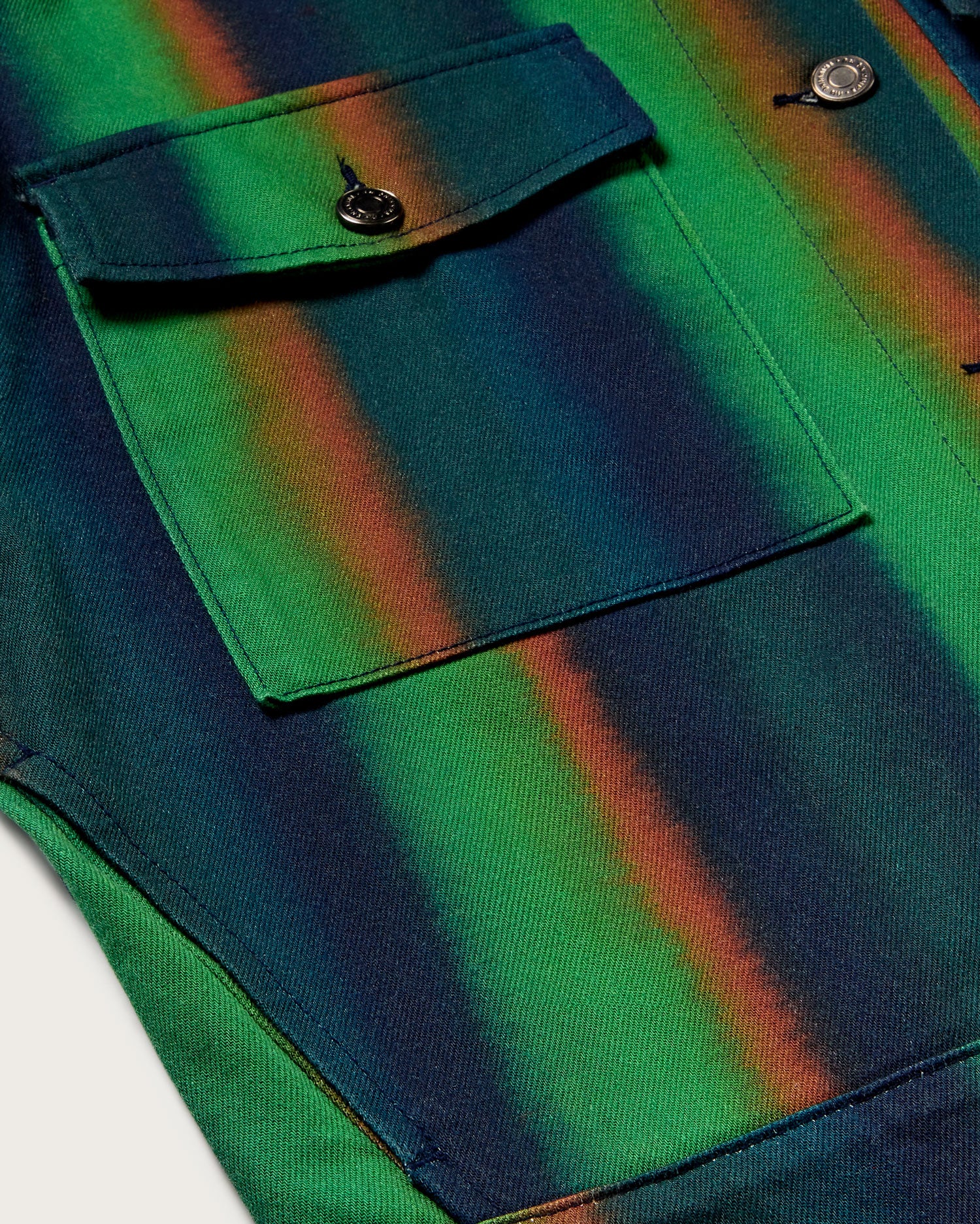 Chaqueta verde swamp Frans sostenible - silueta 1