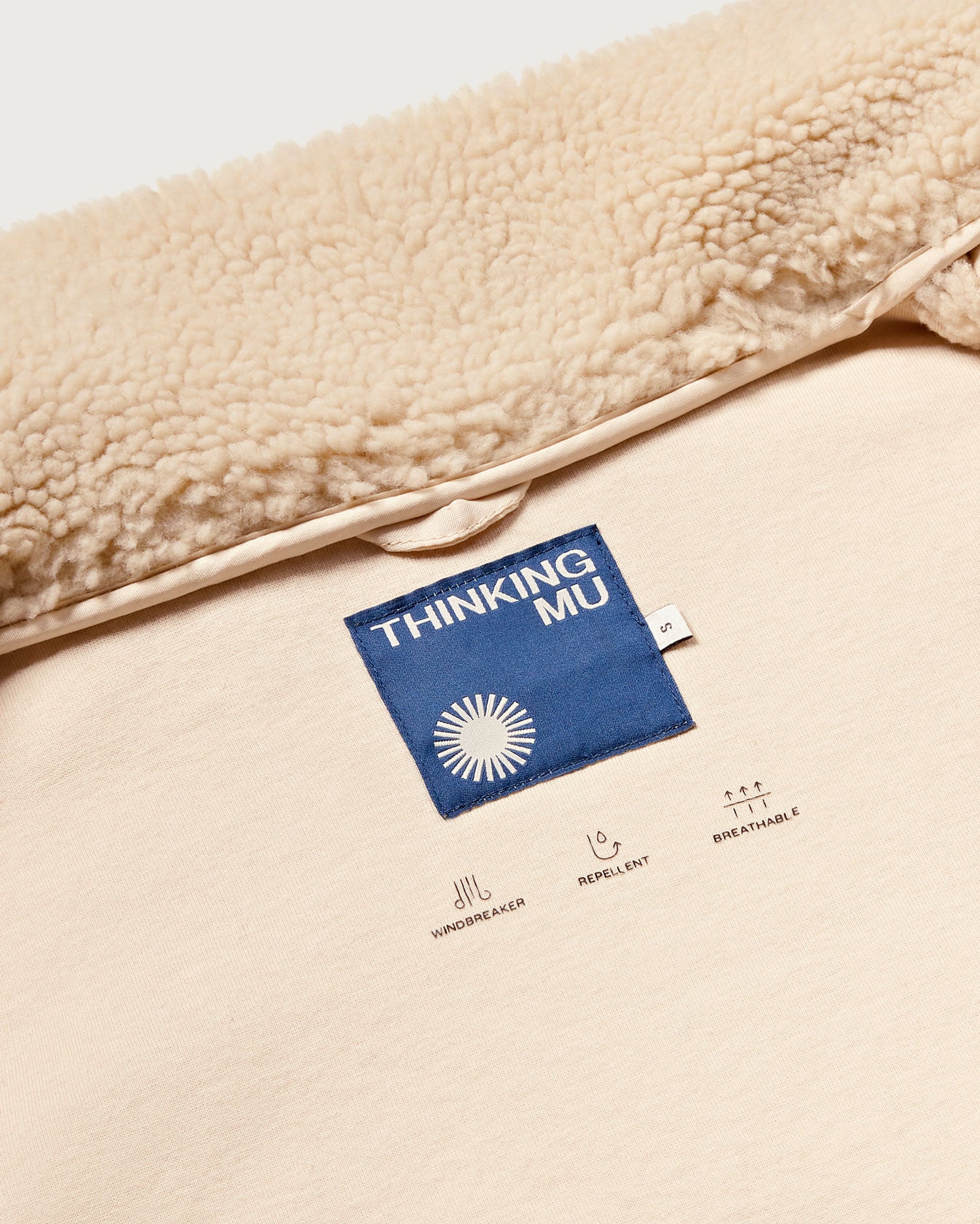 Chaqueta cruda Sophie sostenible - silueta 1