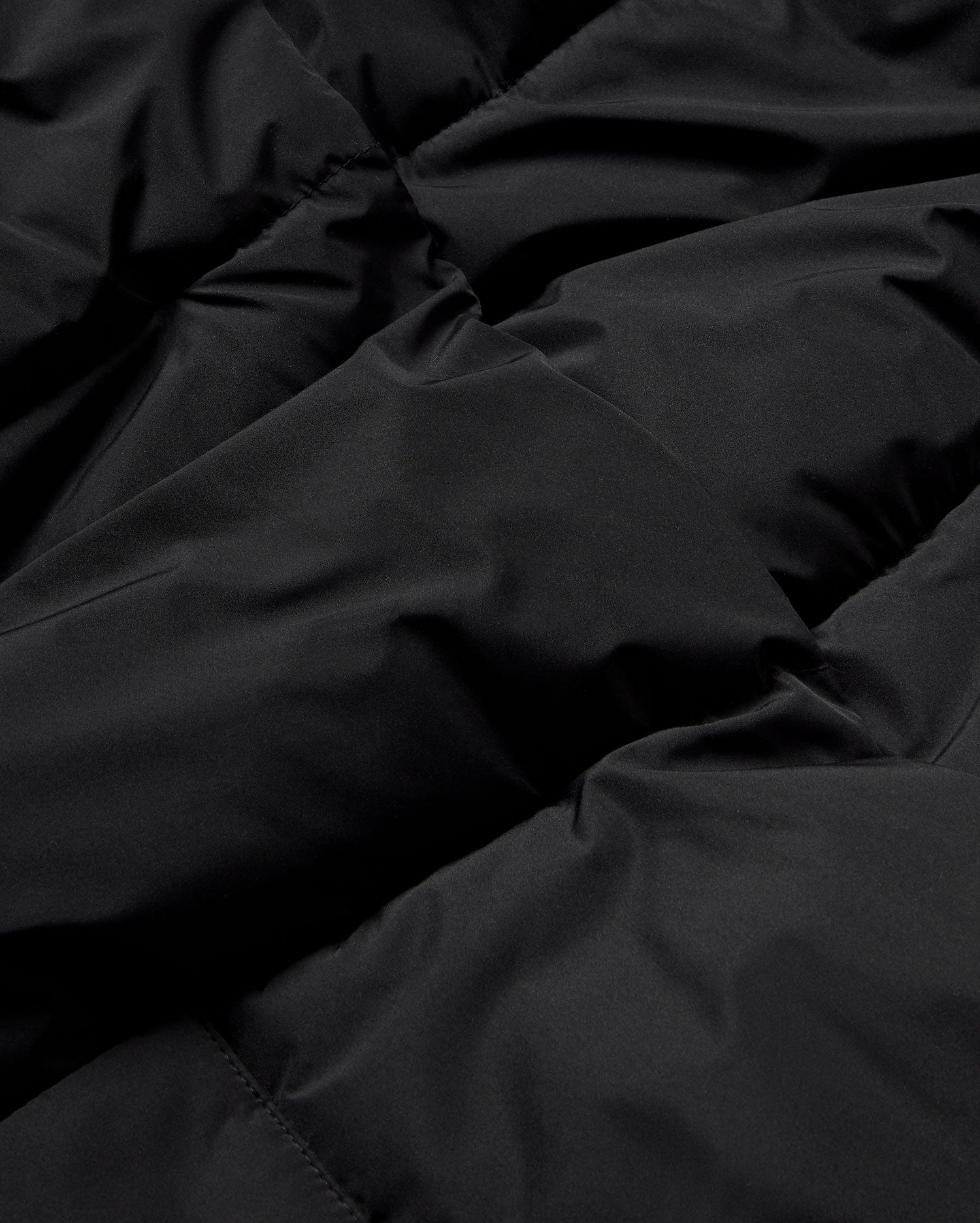 Chaqueta negra Delaunay sostenible - silueta 3