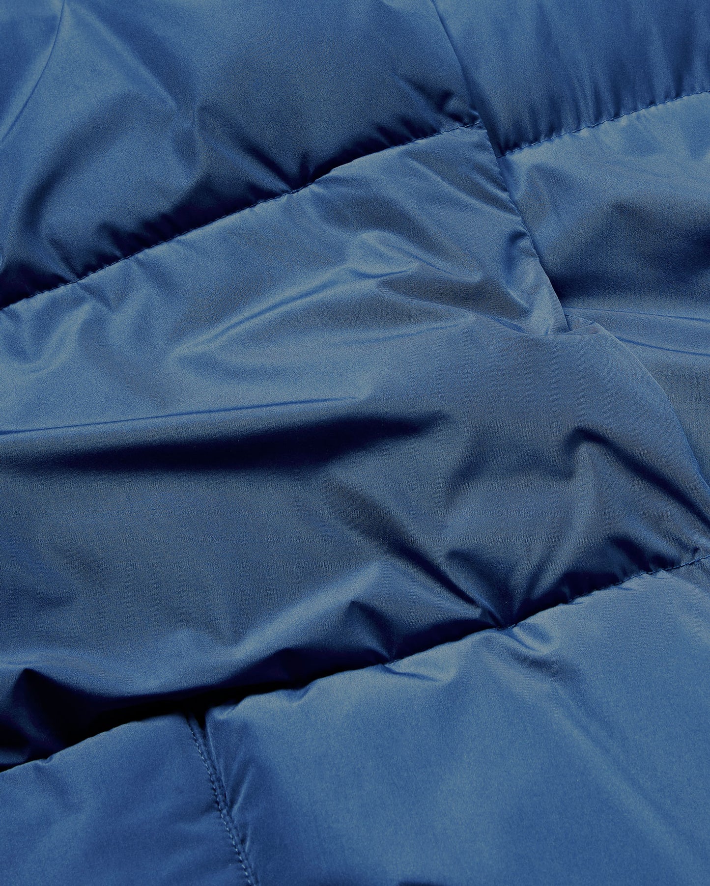 Chaqueta azul Delaunay sostenible - silueta 4