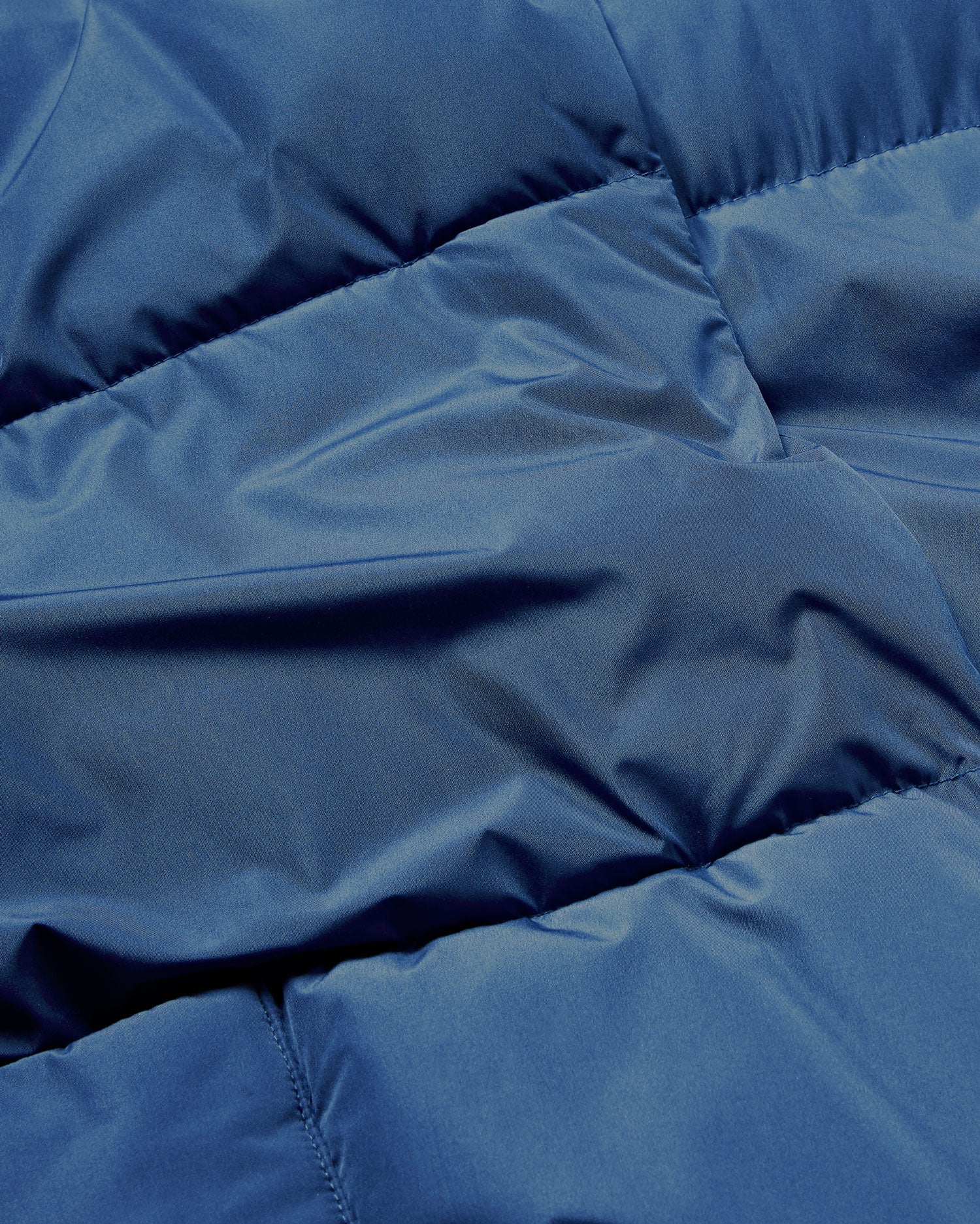 Chaqueta azul Delaunay sostenible - silueta 4