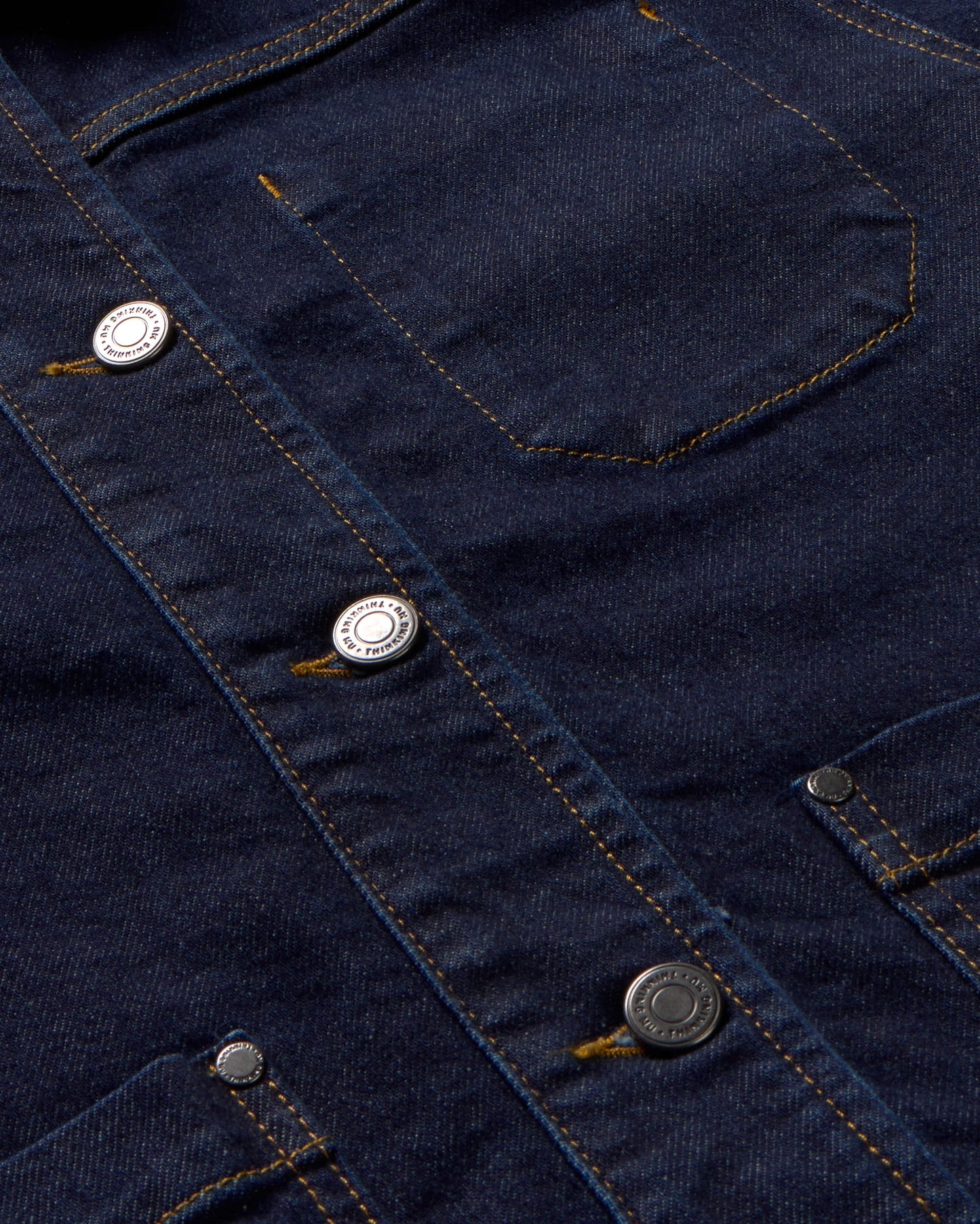 Chaqueta denim medium wash Debbie - silueta 2