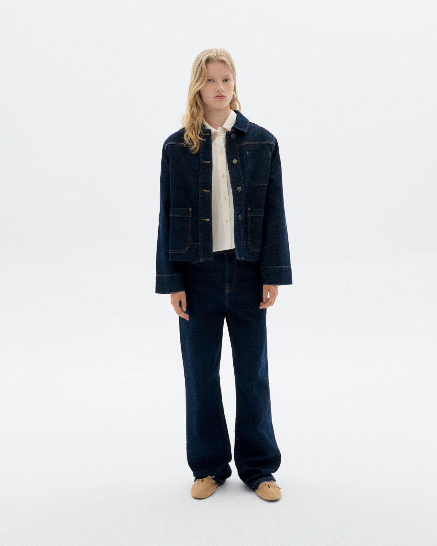 Sustainable Denim Jacket Debbie Woman | Thinking Mu