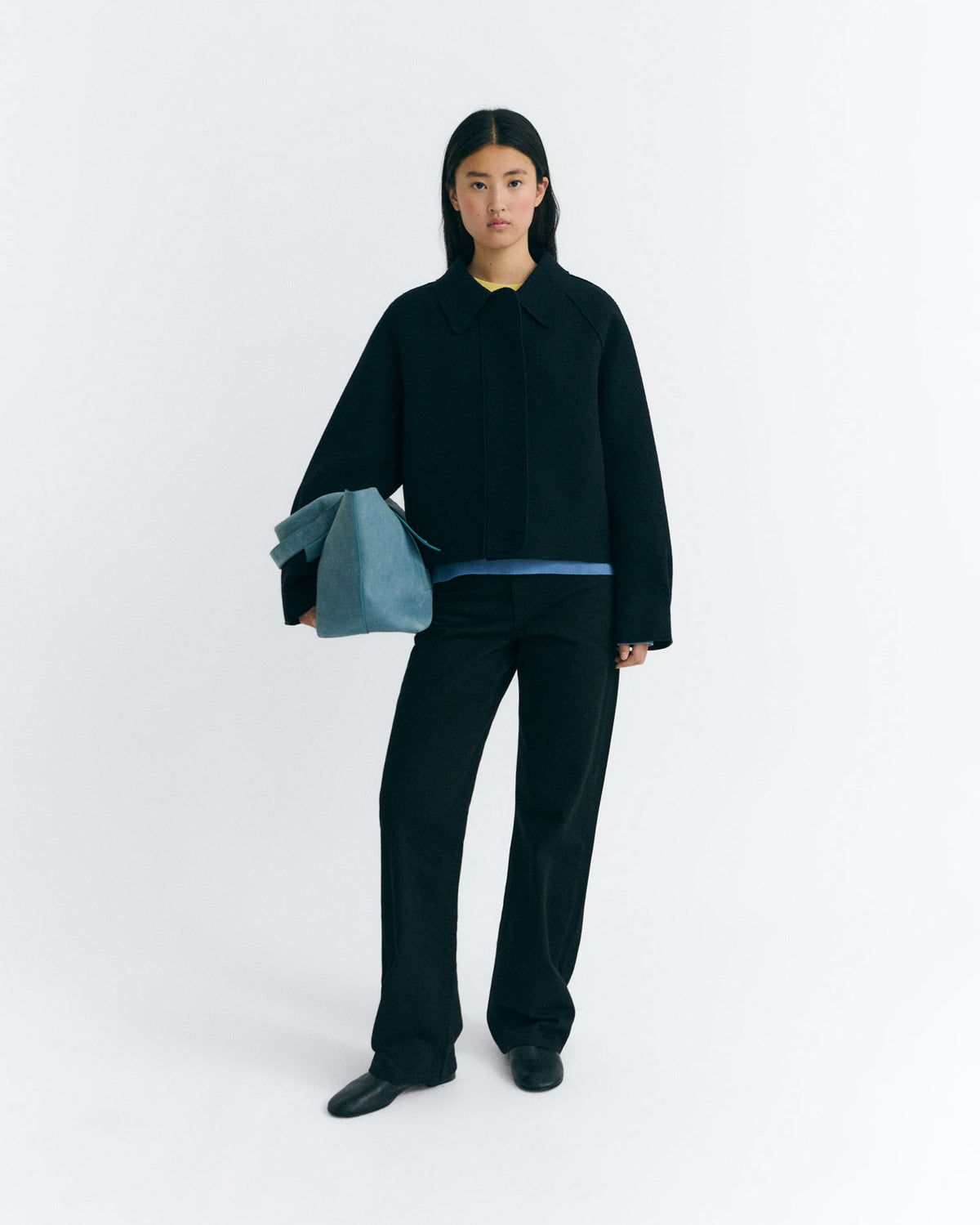 Chaqueta relaxed lana fina Daria sostenible - 2