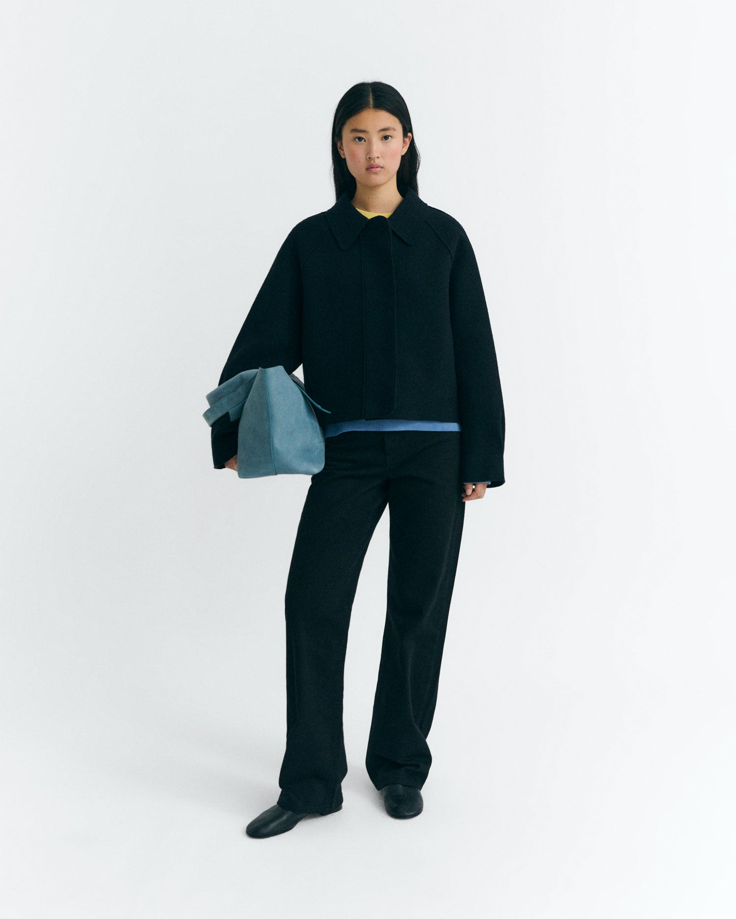 Chaqueta relaxed lana fina Daria sostenible - 2